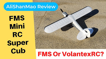 FMS VolantexRc Mini RC Super Cub RC Airplane Flight Review