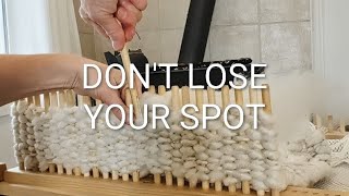  Stop Making This Peg Loom Mistake! | Fixing Tension & Moving Weaving
