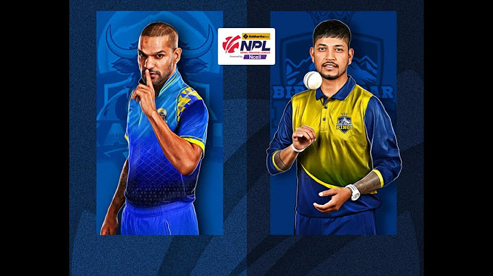 Biratnagar kings vs  karnali yaks npl live