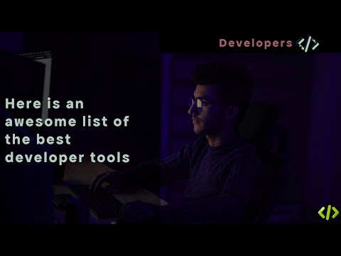 Here is an awesome list 📝 of the best ✨ developers tools