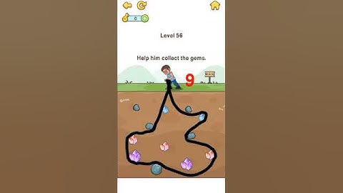 DRAW MASTER: BRAIN PUZZLES GAME! MOBILE GAME | LEVEL 56 | ALL LEVELS #shorts #gameplay #brainpuzzle