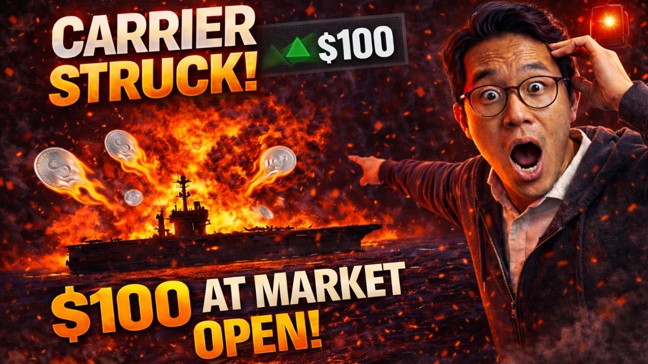 USS ABRAHAM LINCOLN HIT: Why Silver Opens At $100 In 5 Minutes…