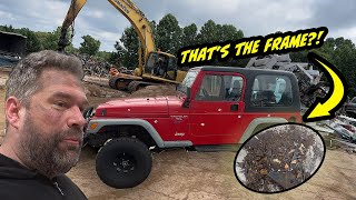 Can this Cheap Jeep be saved from Terminal Frame Rust?!? Or is it destined for the scrap yard?