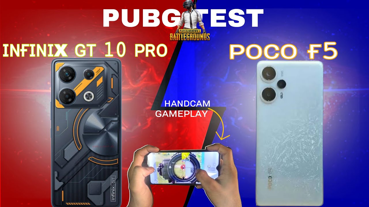 Poco F5 VS Infinix GT 10 pro | Pubg test 🔥Heating & Lag Test |🔥 This devices best brought for gaming