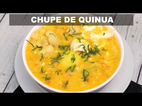 Chupe De Quinoa Con Camarones