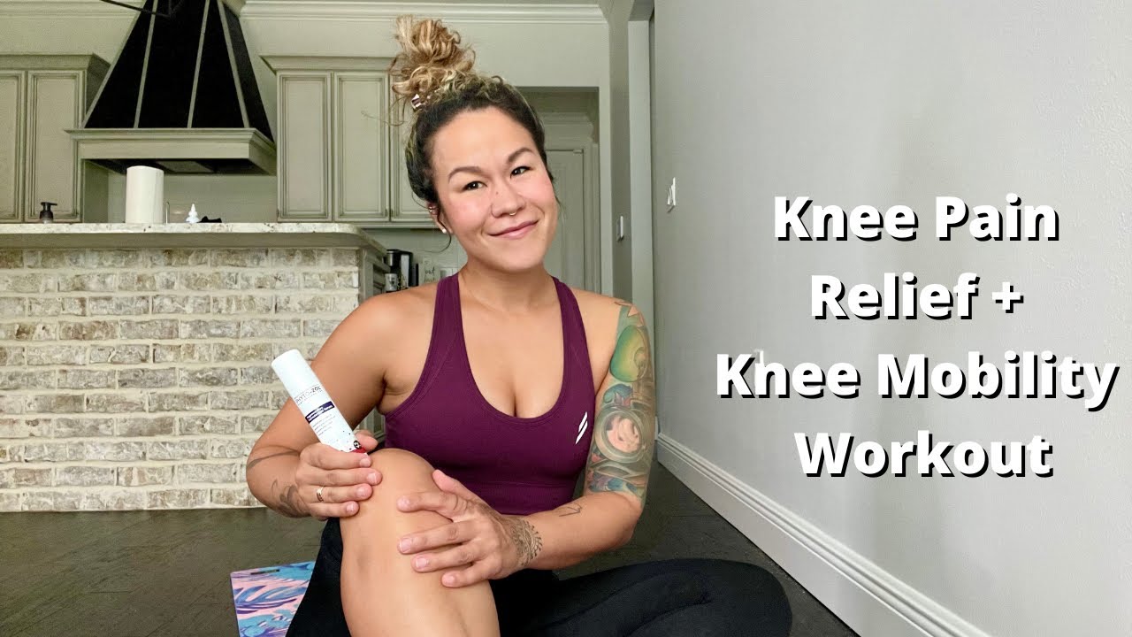 Knee Pain Relief + Knee Mobility Exercises } Phyto-zol - YouTube
