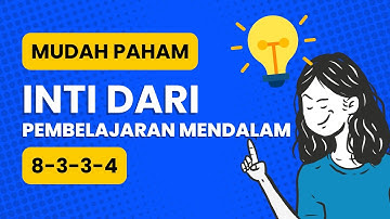 INTI PEMBELAJARAN MENDALAM: HAPALAN MUDAH DENGAN RUMUS 8-3-3-4! 🧠✨
