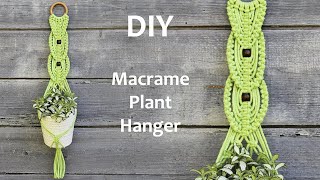 Macrame Plant Hanger New Design | DIY Macrame Plant Hanger Tutorial | Макраме Кашпо для Цветов