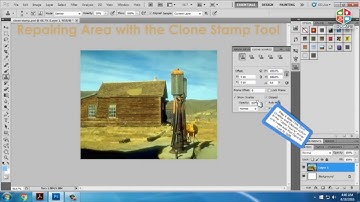 Photoshop CS5 - Clone Stamp Tool