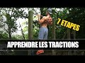 Apprendre les tractions (TOUTES LES ÉTAPES)