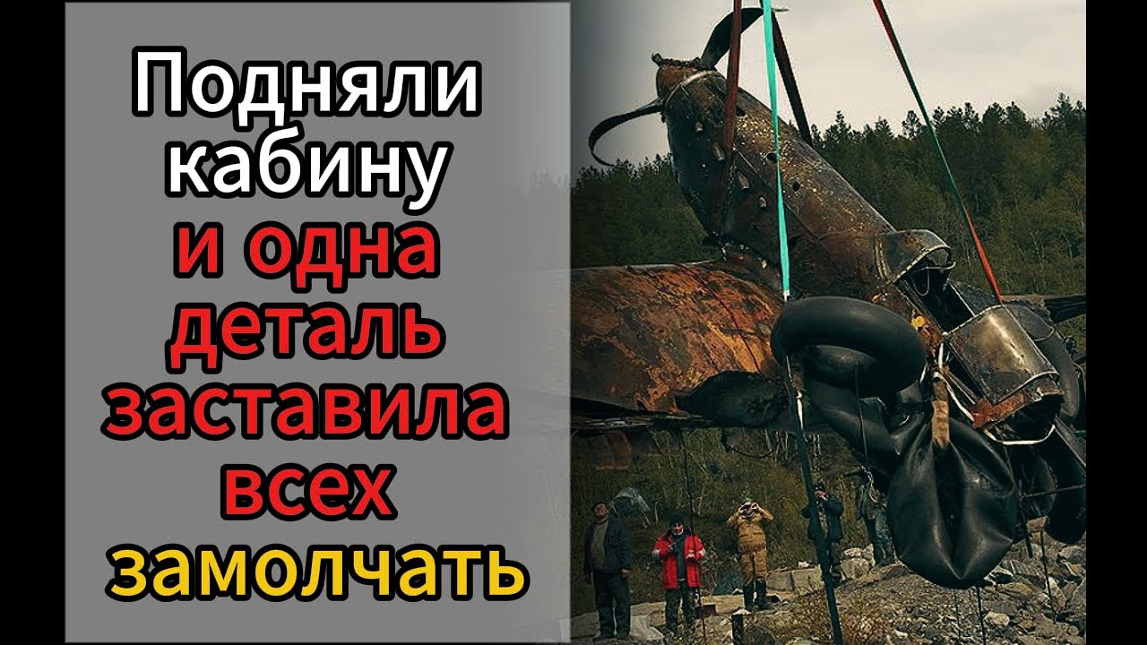Искали французского летчика в болоте, но когда подняли кабину — все застыли в ШОКЕ