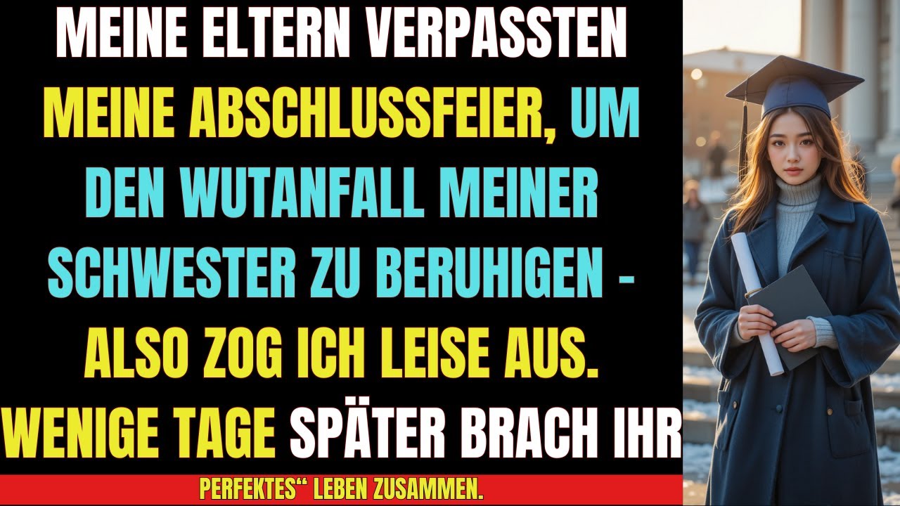 👉 „Sie verpassten meine Abschlussfeier – Tage später zerbrach ihr perfektes Leben.“