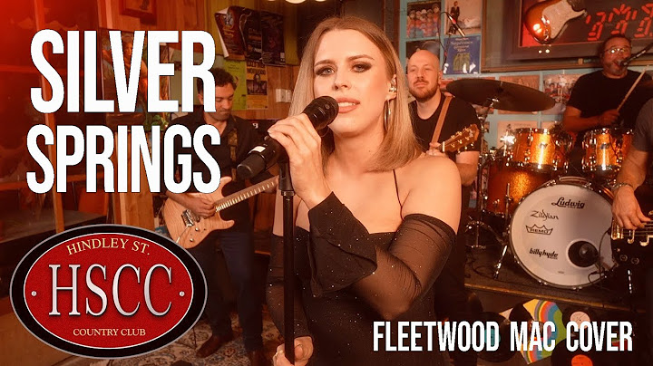 Silver Springs Cover version - Cover performance video thumbnail