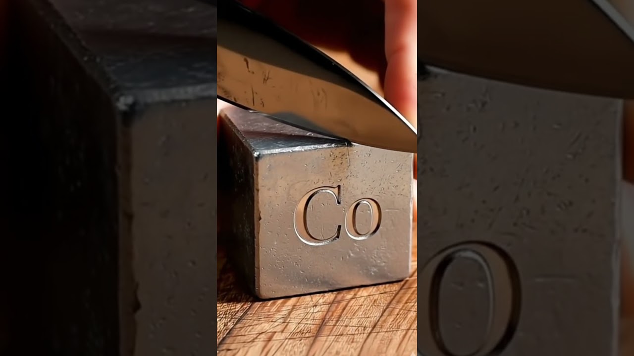 Cobalt cutting through nife 😯| elements cutting through nife 😄 
