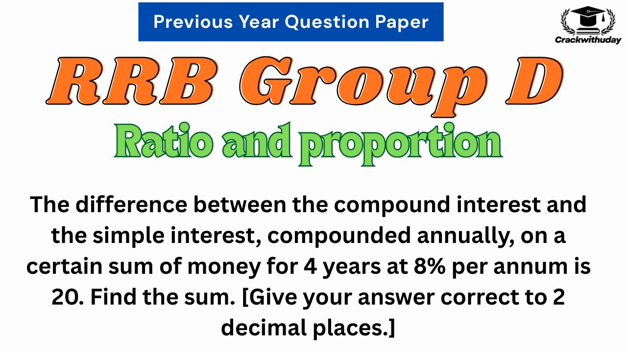 The difference between the compound interest and the simple interest, compounded annually, on