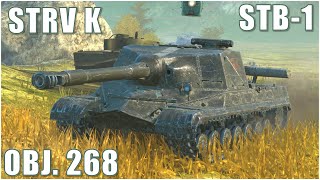 STB-1, Obj. 268 & Strv K ● WoT Blitz screenshot 4