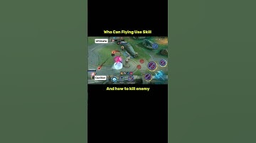 Who Can Flying In Use Ultimate Skill Tutorial mobile legends #ml2b #mlbb #shorts #tutorial