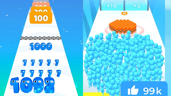 Number master vs count master maths max level update level 197 #numbermaster #countmaster #gameplay