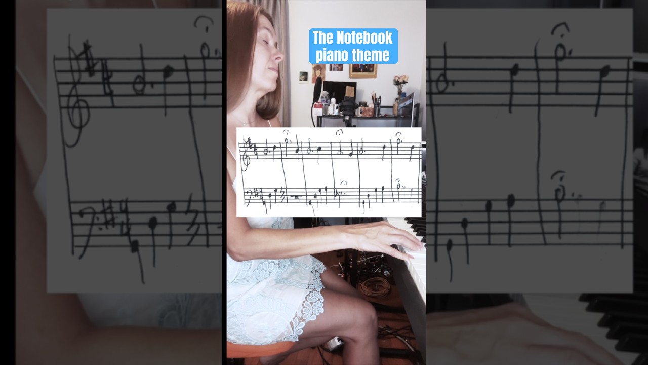 The Notebook came out 22 years today. 🎹🎬 #thenotebook #music #piano