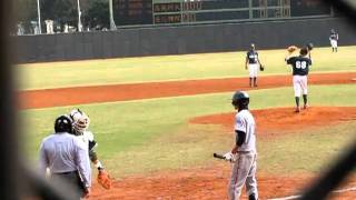 20110223九九大專盃 北體高苑3杜浩哲vs王天巍