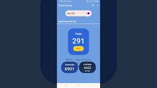 Best Android tap/touch counter app for your android #android #tap #touch #counter #app screenshot 5