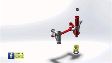 AREA RC LOSI DBXL Dual arms steering Assembly instructions