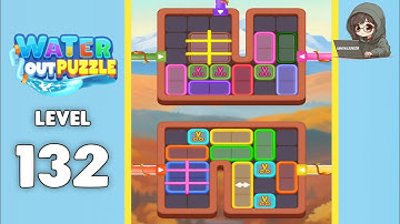 Water Out Puzzle level 132 solution