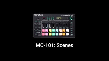 Roland MC-101: Scenes