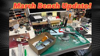 Bench update, USACC, Screw Bottom and The Origin of Lowbrow kit from Iceman Collections. 