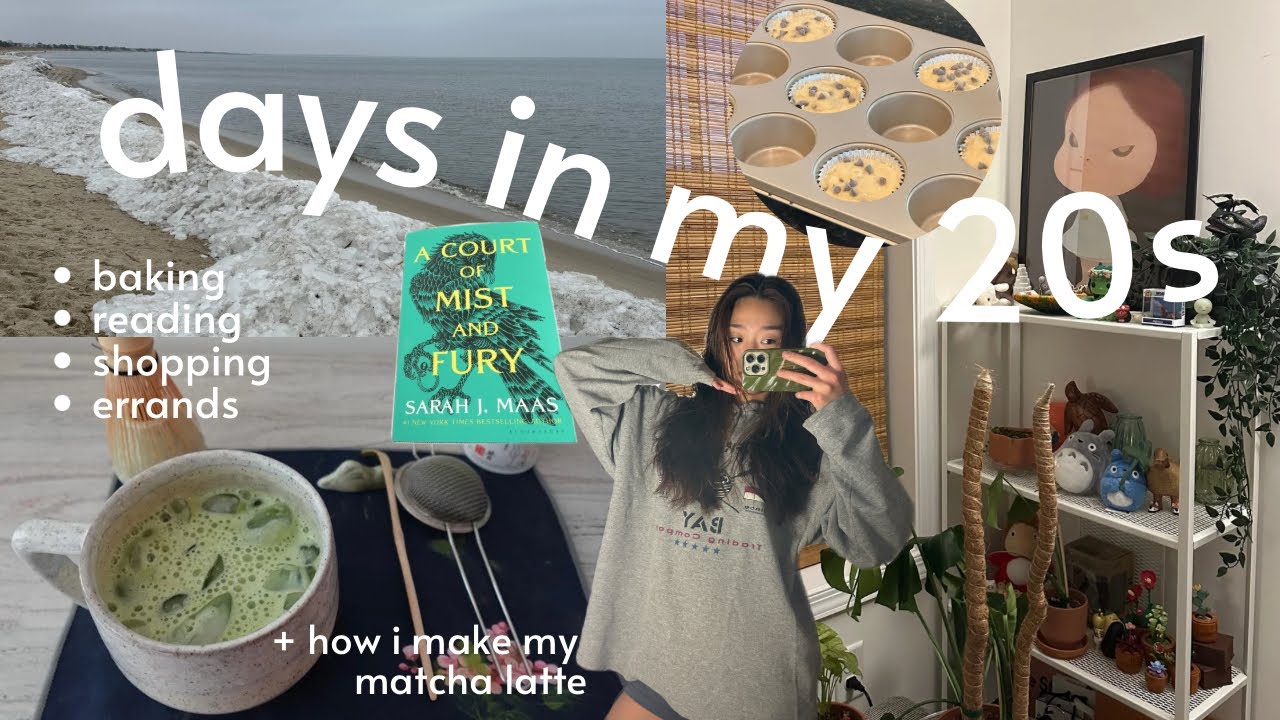 days in my life vlog ♡ | my matcha recipe, errands, banana bread muffins, haul, etc.