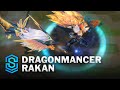 Dragonmancer Rakan Skin Spotlight - Pre-Release - PBE Preview - League of Legends