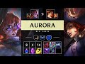 Aurora Carry vs Miss Fortune: Rampage - EUW Diamond Patch 14.24