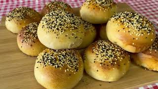 stuffed dough balls كرات العجين الأسمر المحشية