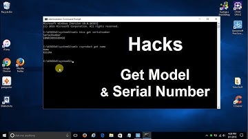 How to Find Your Computer Model & Serial Number inside of Windows  7 , 8 & 10 - Tips & Tricks