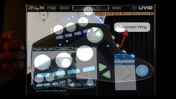 Guitar Wing Bluetooth MIDI connection