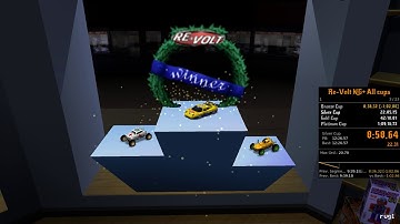 Re-Volt NG+ All Cups No Pickups Speedrun (1:02:53)