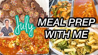 FAMILY MEAL PREP WITH ME 💥 MONTHLY COOK WITH ME 2022 | FAMILY BUDGET WEEKNIGHT MEALS Australia