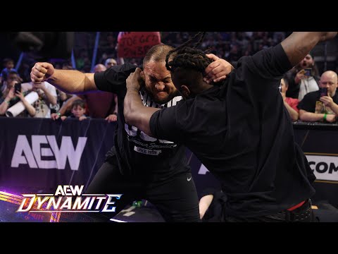 Before their match at Dynasty, Strickland & AEW Champ Samoa Joe CLASH! | 4/17/24, AEW Dynamite