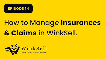 How to Manage Insurance and Claims in WinkSell POS | Step-by-Step Tutorial