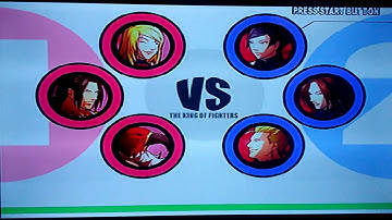 King of Fighters XI(PS2) Garou team arcade playthrough pt 1