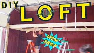 Storage Shelf for Garage or Workshop | Easy Hanging Design