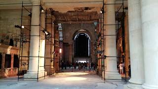 Michigan Central Station Open House - The Concourse Before Restoration