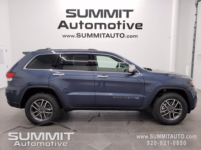 21 Jeep Grand Cherokee Limited Slate Blue With Premium Lighting Walk Around Review Summitauto Com Youtube