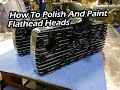 How To Polish and Paint Vintage Aluminum Flathead Heads
