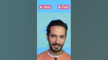 Pronunciation Quiz: minimal pairs 