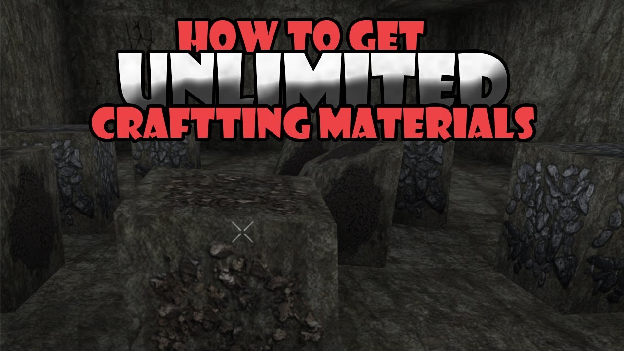7 Days To Die Tutorial - How To Get UNLIMITED Crafting Materials
