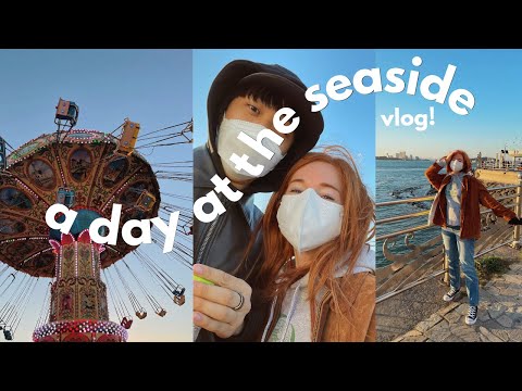 Life In Korea Vlog Date Night W My Husband In Wolmido, Incheon | Cafes, Theme Park, And Sunsets