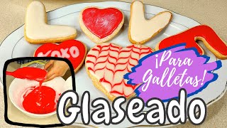 Glaseado Real Para Galletas ¡Fácil de preparar!