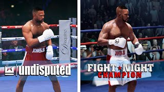 Undisputed vs Fight Night Champion - Detailed comparison, Animations, Gameplay, Knockouts