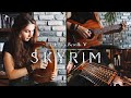 Skyrim: Ancient Stones - Ellyn Storm & Regina Kunkel cover (lyre, nyckelharpa, guitar)